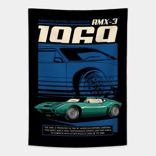 Retro 1969 AMC AMX/3 Tapestry