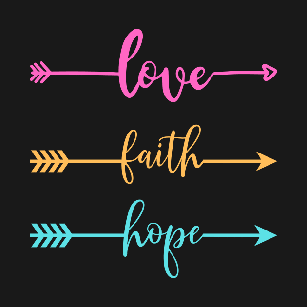 Love faith Hope by Mia