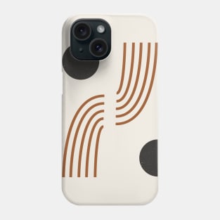 Lines And Circles Phone Case