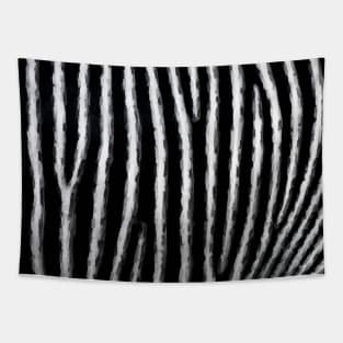 Zebra Stripe Pattern Tapestry