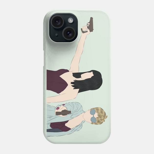 Maca & Zulema Vis A Vis Phone Case by LiLian-Kaff