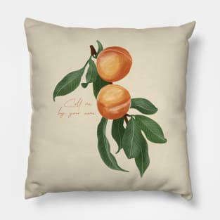 CMBYN Call me by your name Peaches Pillow