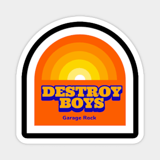 Retro Destroy Magnet