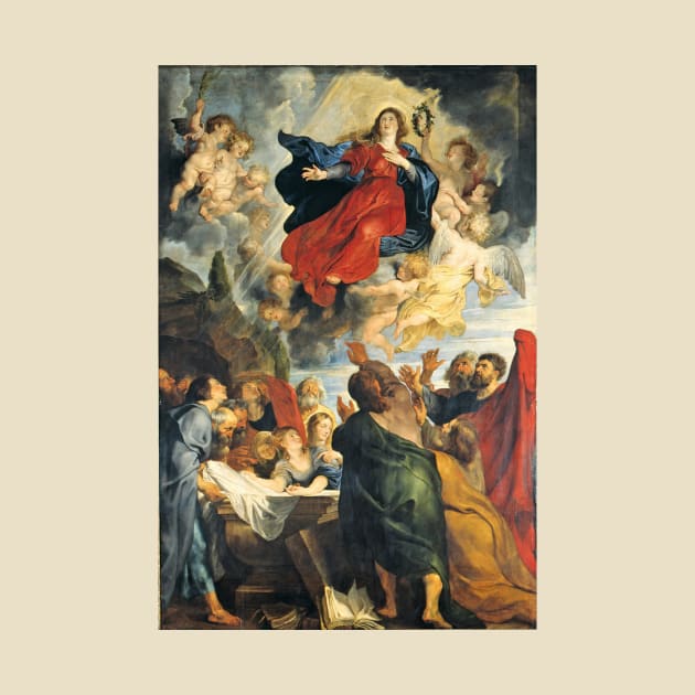 The Assumption of the Virgin Mary - Peter Paul Rubens by KargacinArt