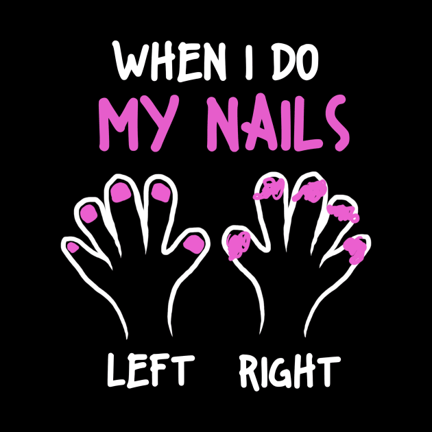 Nail Tech Lady Manicurist Technician Cosmetologist by ChrisselDesigns