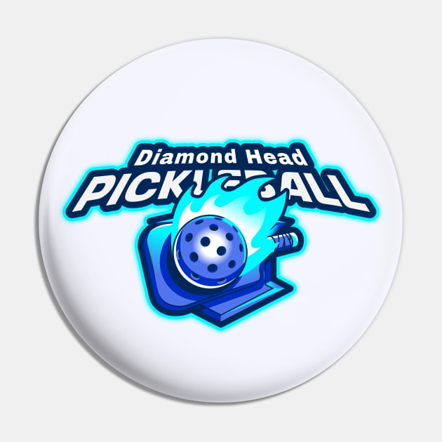 Diamond Head Pickleball Iconic Pin by Hayden Mango Collective 