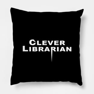 Clever Librarian Pillow