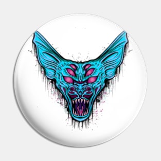 bat Halloween Pin