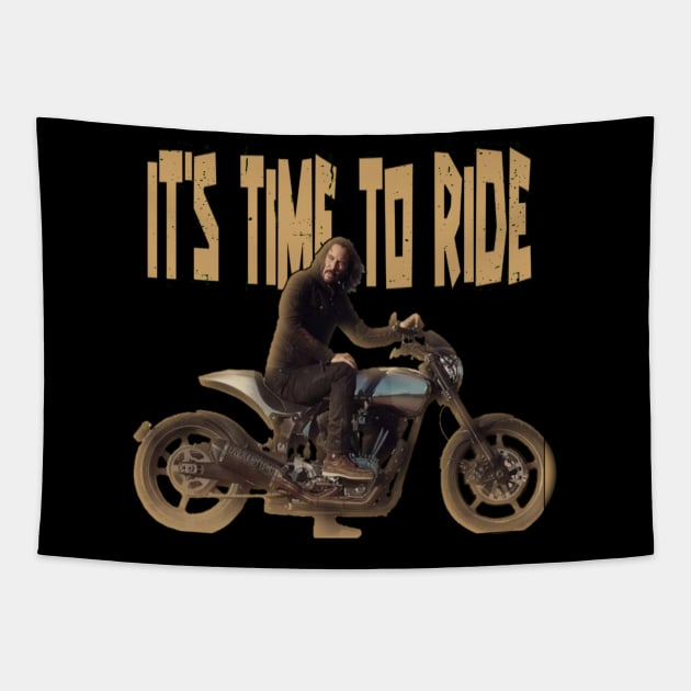 John wick i'ts time to ride Tapestry by Vario Techno Official Lampung