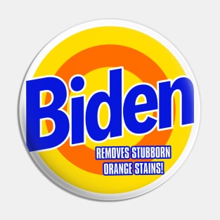 BIDEN - Removes stubborn Orange Stains. Pin