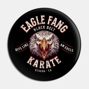 Eagle Fang Vintage Black Belt Karate Pin