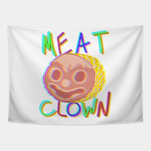 Meat Clown Tapestry by ClownMeat