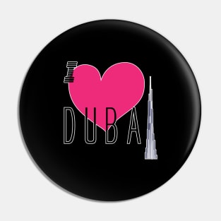 I love Dubai Pin