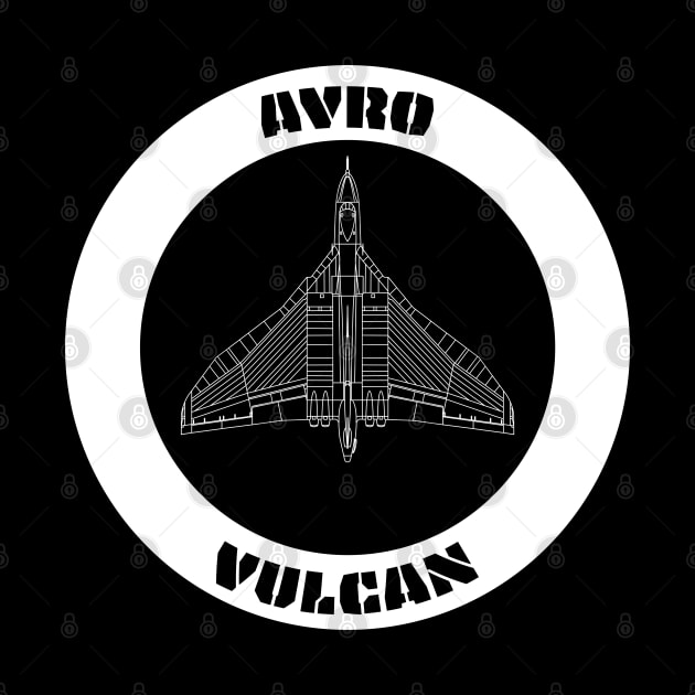 Avro Vulcan Bomber (RAF) by BearCaveDesigns