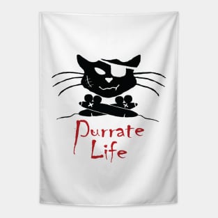 Purrate Life Tapestry