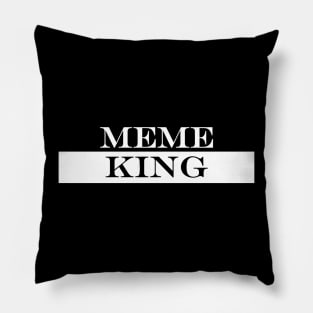 meme king Pillow