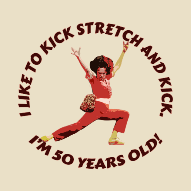 Sally Omalley - i like to kick stretch and kick by Distoproject