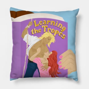 Learning The Tropes Main Logo Pillow