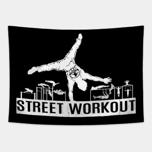 Street Workout - Mix Skills Tapestry