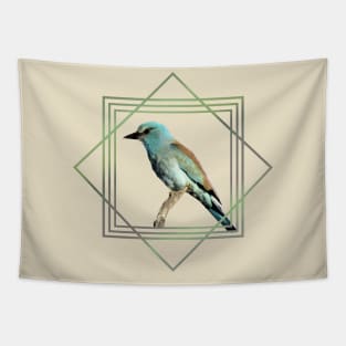 European Roller - Bird in Africa - Ornitholgy Tapestry