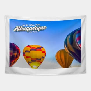 Albuquerque Hot Air Balloon Fiesta Tapestry