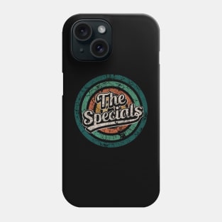 The Specials // Retro Circle Crack Vintage Phone Case