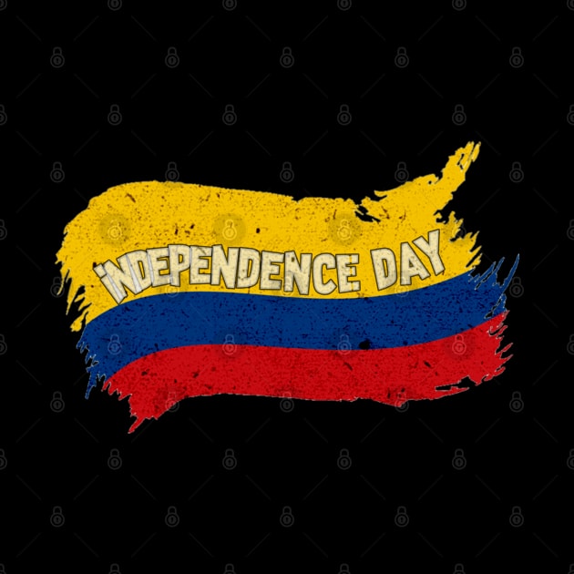 Flag colombia independence day by 29Butterfly_Studio