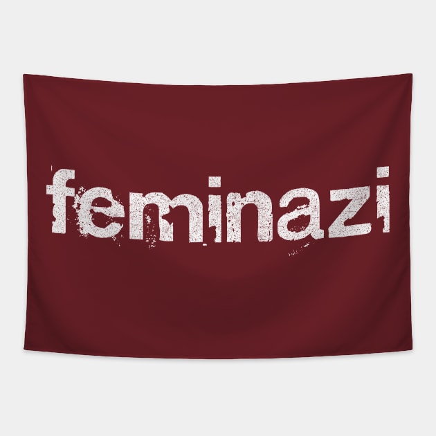 Feminazi //// Typography Design Tapestry by DankFutura