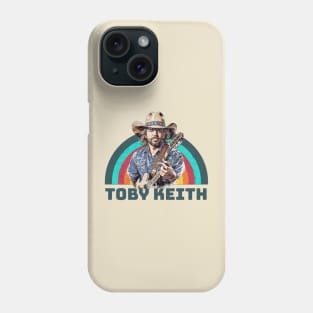 toby// singer vintage country music Phone Case