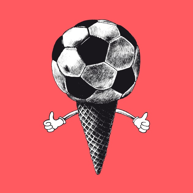 ice cream soccer by Matrovje