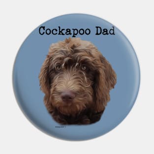 Cockapoo Dog Dad Pin