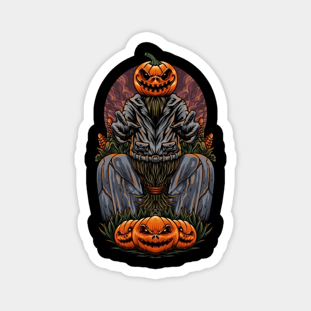 Helloween Magnet by Arjanaproject