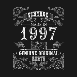 24 Year Old, Limited Edition | Vintage 1997 Birthday Gift T-Shirt