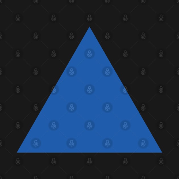 Blue triangle by AliciaZwart