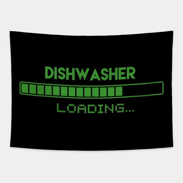 Dishwasher Loading Tapestry by Grove Designs