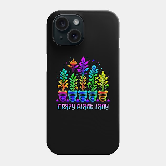 Crazy Plant Lady Phone Case by TempoTees