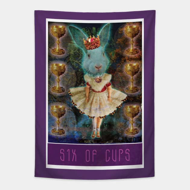 6 of Cups Tapestry by Artgirl253