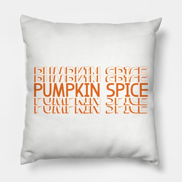 Pumpkin Spice Pillow by Peach Lily Rainbow