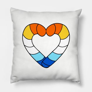 Candy Cane Pride Pillow