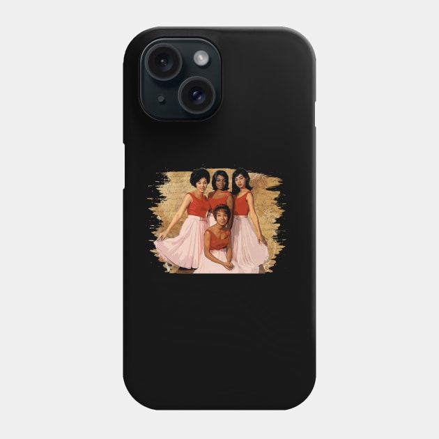 Doo-Wop Elegance Chantel Band Tees, A Time-Tested Tribute to the Queens of Musical Harmony Phone Case by JaylahKrueger