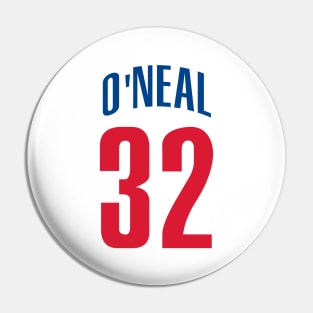 Shaquille O'Neal Basketball Pin