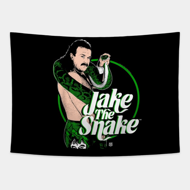 Jake The Snake Roberts Tapestry by Holman