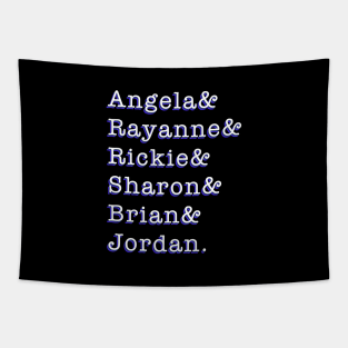 So Called Life My Characters Angela Jordan Brian Rayanne 90s Cast Names Tapestry