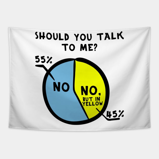 No, but in yellow meme – Should you talk to me? Tapestry by LiveForever