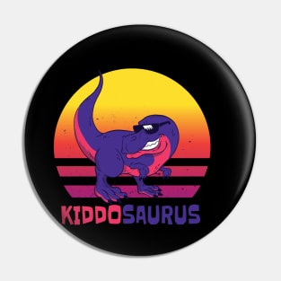 Kiddosaurus T rex Dinosaur Kiddo Saurus Family Pin