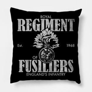 Royal Regiment of Fusiliers (distressed) Pillow