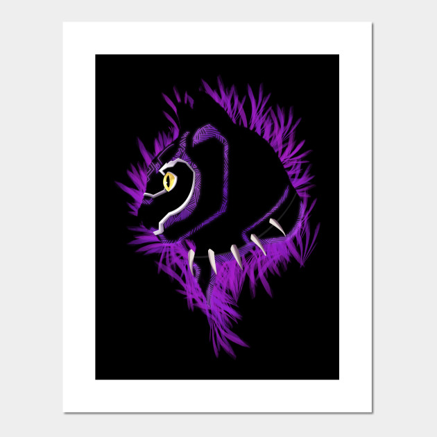 Black Panther Cat Black Panther Posters And Art Prints Teepublic