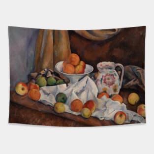 Still Life by Paul Cezanne Tapestry