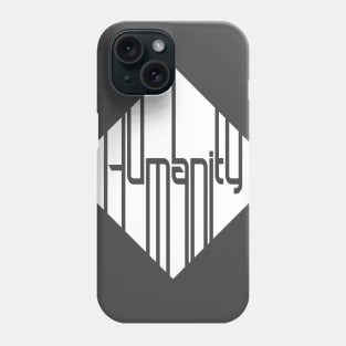 Humanity - White Phone Case