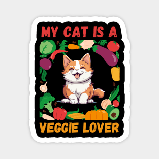 My Cat is Veggie Lover Magnet